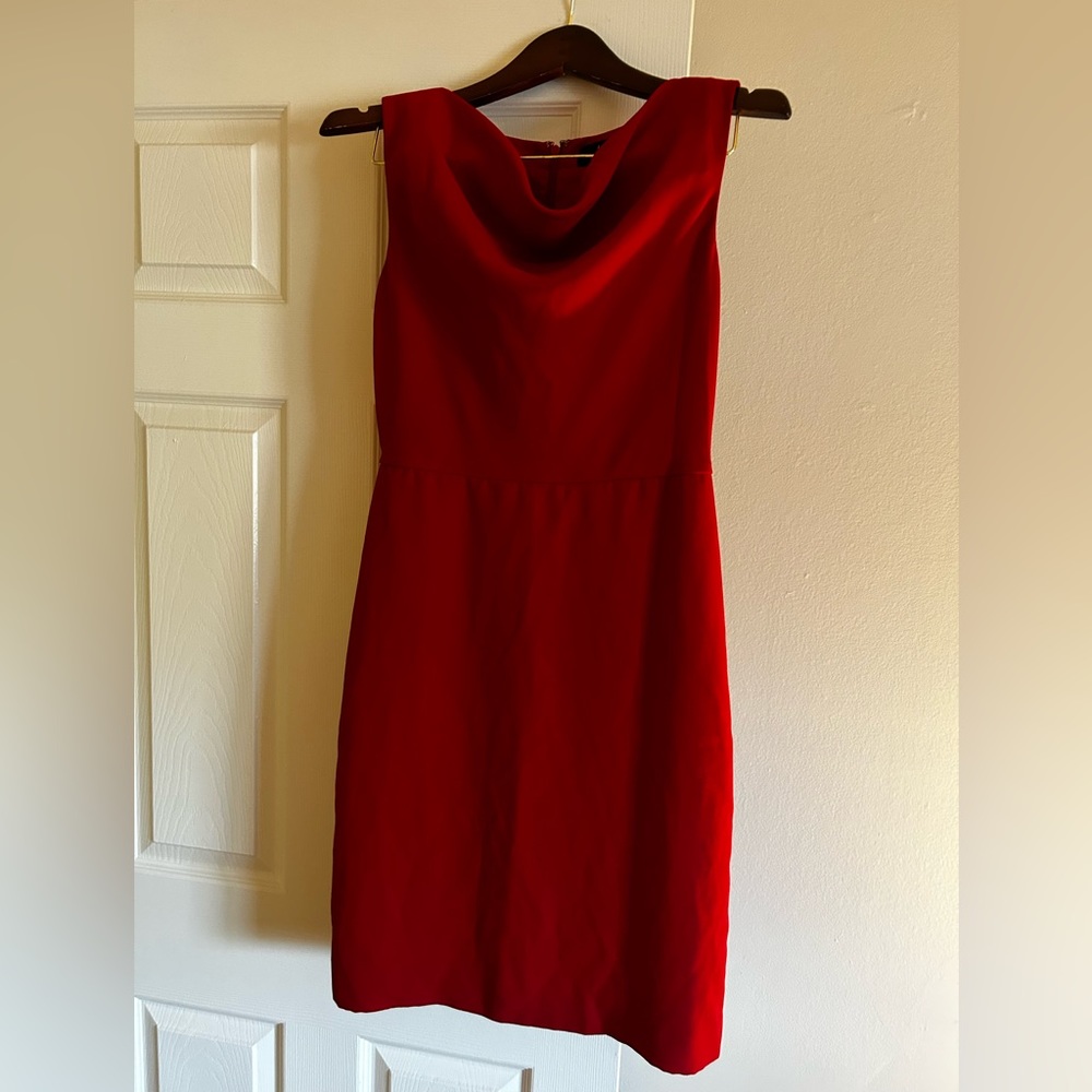 J. Crew Red Dress